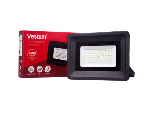 Прожектор LED Vestum 50W 4300Лм 6500K 185-265V IP65