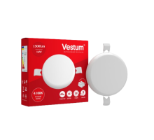 Светильник LED "без рамки" круг Vestum 16W 4100K