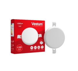 Светильник LED "без рамки" круг Vestum 16W 4100K