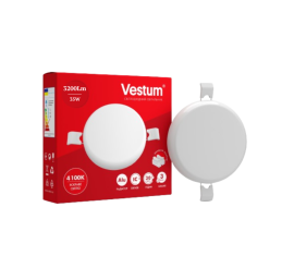 Светильник LED "без рамки" круг Vestum 35W 4100K