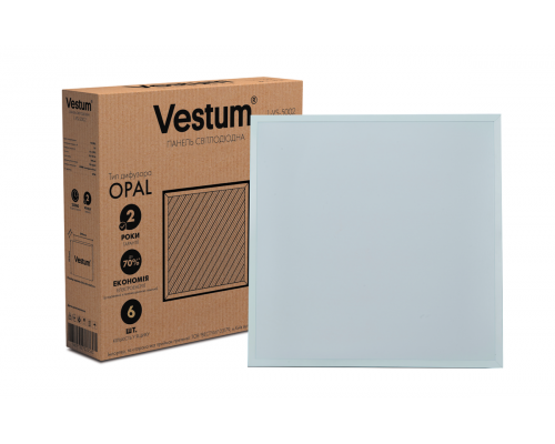 Панель светодиодная LED Vestum OPAL 50W 600x600 4200K 220V