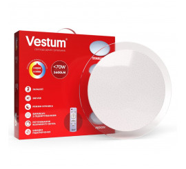Світильник SMART Vestum SATURN 70W 385*60мм 3000K-6500К, 5600Lm з пультом
