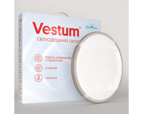 CRYSTAL зоряне небо 36W 395*60мм 4000К 2900Lm без пульта верба