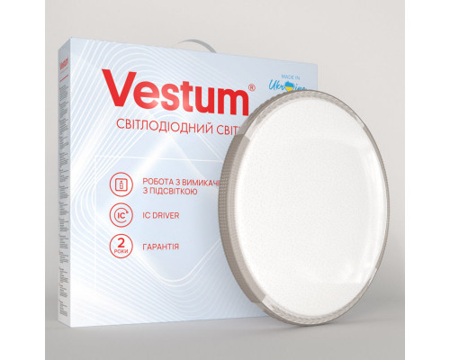 CRYSTAL зоряне небо 36W 395*60мм 4000К 2900Lm без пульта верба