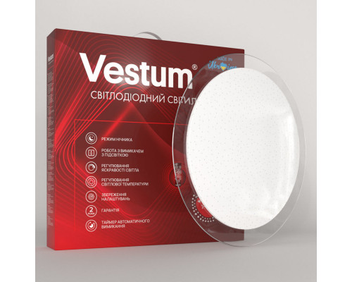 SATURN зоряне небо 96W 530*65мм 3000К- 6500К 7500Lm з пультом