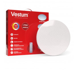 Світильник SMART Vestum STARLIGHT 70W 385*60мм 3000K-6500К, 5600Lm з пультом