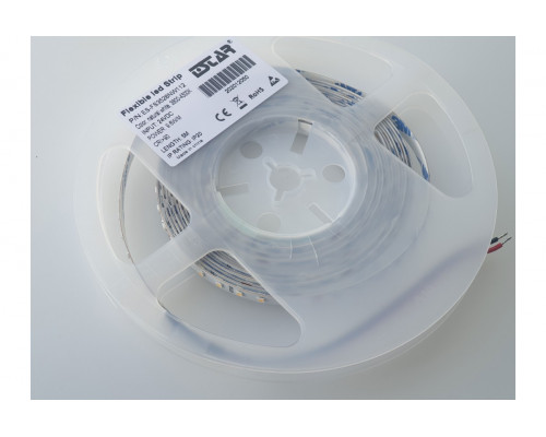 Светодиодная лента Тепло-белая 2800-3200К (24 Вольт) ESTAR SMD 3528 (112 д/м) ЭЛИТ чипы Epistar - Бобина 5 м