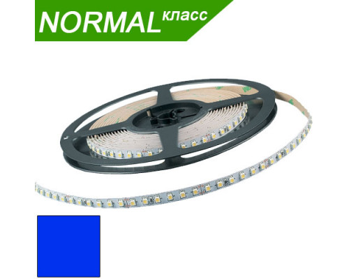 Светодиодная лента Синяя SMD 3528 (120 диодов/метр) НОРМАЛ. Бобина - 5 м