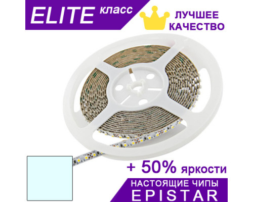Світлодіодна стрічка Холодно-біла 9000-10000К ESTAR SMD 3528 (120 д/м) ЕЛІТ чіпи Epistar - Котушка 5 м