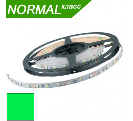 Светодиодная лента Зеленая SMD 3528 (60 диодов/метр) НОРМАЛ. Бобина - 5 м