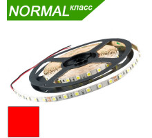 Светодиодная лента Красная SMD 5050 (60 диодов/метр) НОРМАЛ. Бобина - 5 м