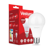 Світлодіодна лампа Vestum A70 18W 4100K 220V E27 1-VS-1111