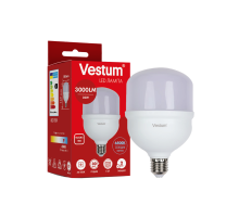 Світлодіодна високопотужна лампа Vestum T100 30W 6500K 220V E27 1-VS-1608