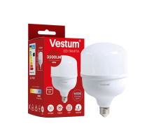 Світлодіодна високопотужна лампа Vestum T120 40W 6500K 220V E27 1-VS-1609