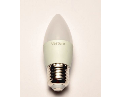 Світлодіодна лампа Vestum C37 6W 4100K 220V E27 1-VS-1301
