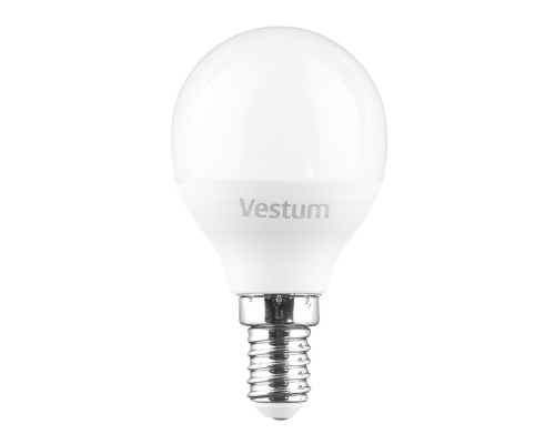 Світлодіодна лампа Vestum G45 6W 3000K 220V E14 1-VS-1204