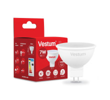 Світлодіодна лампа Vestum MR16 7W 4100K 220V GU5.3 1-VS-1510