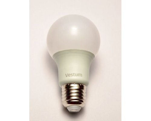 Лампа LED Vestum A60 10W 3000K 220V E27